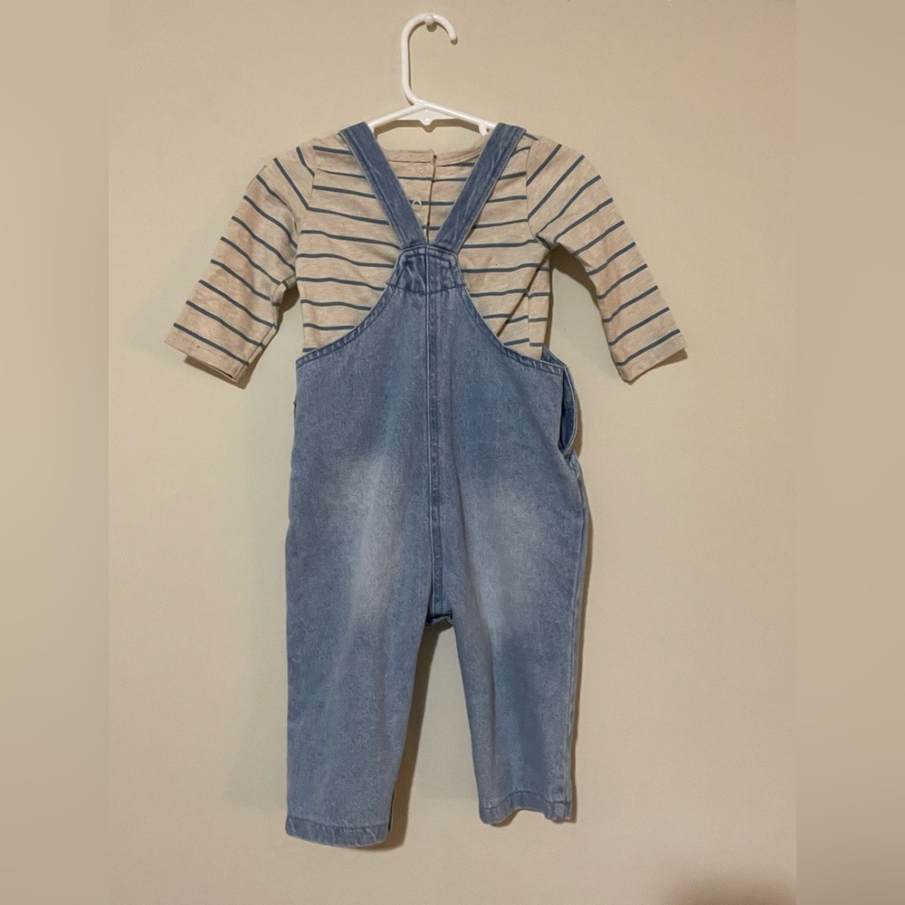 Toy Story baby boy overall 2 piece set, 12m. - Picture 2 of 5
